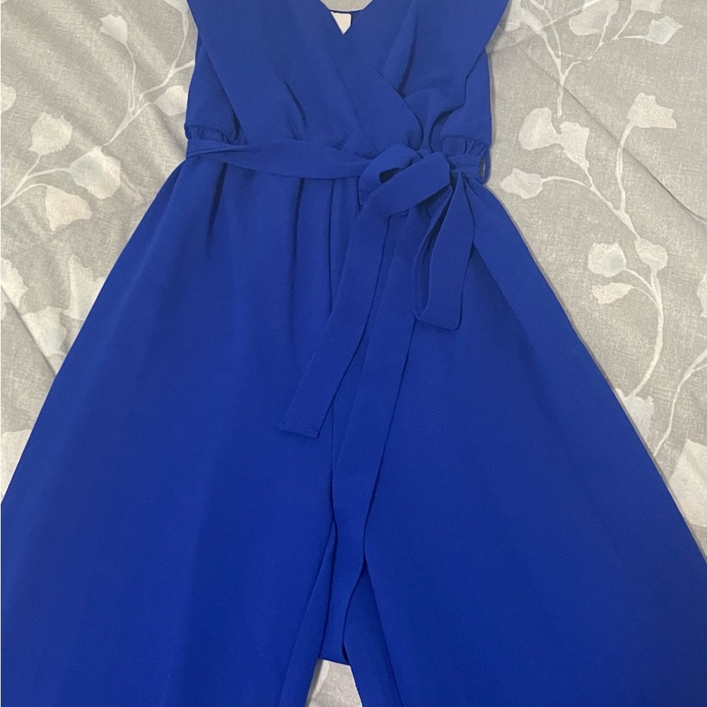 Elegant Blue Jumpsuit